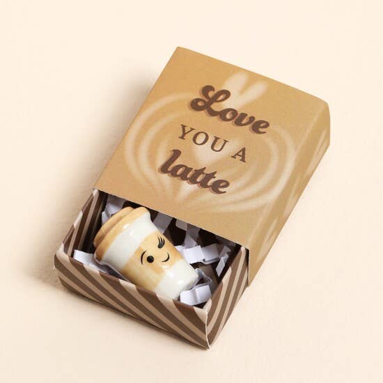 Tiny Matchbox Ceramic Token