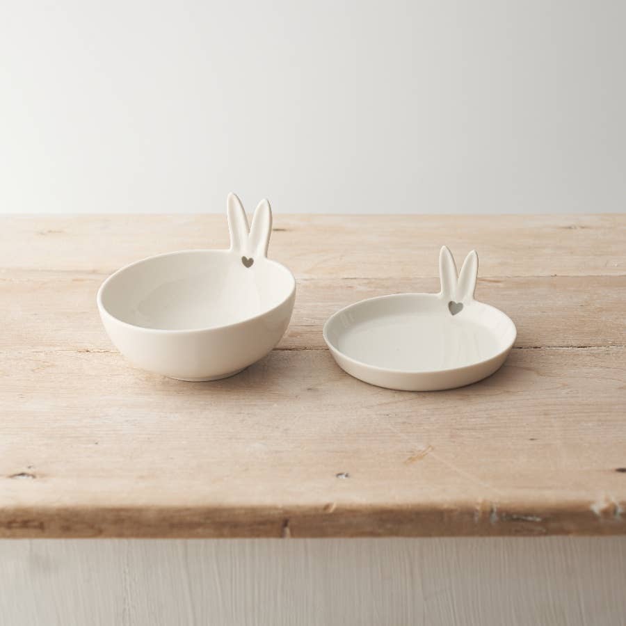 Rabbit Ears Trinket Dish, 11cm
