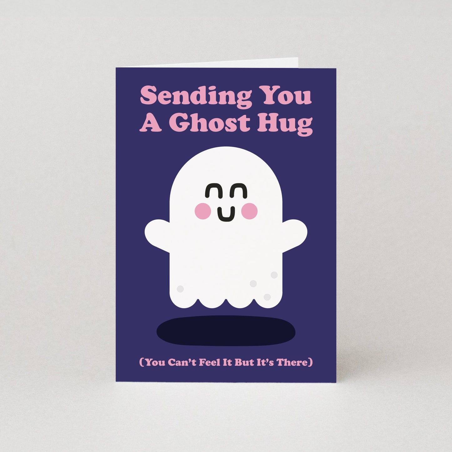 Sending You A Ghost Hug - Get Well Card
