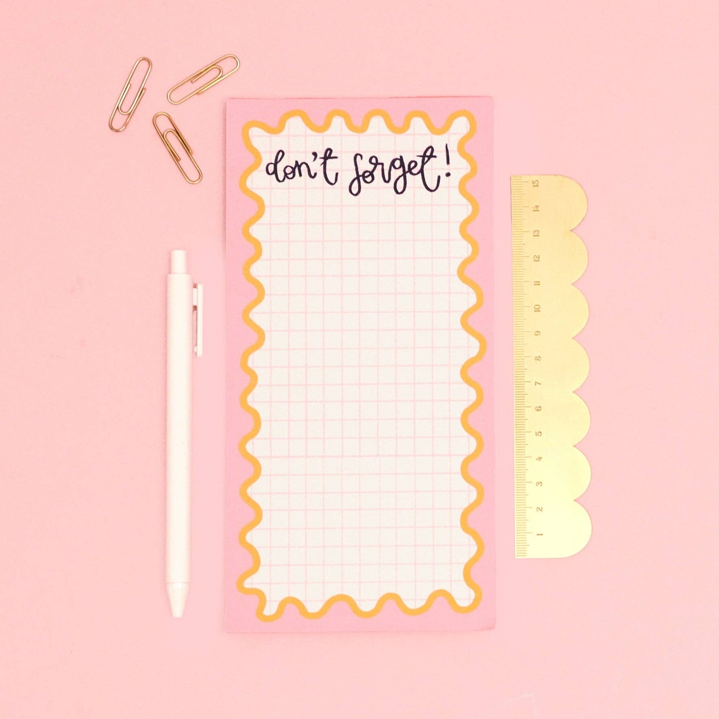 Magnetic To do list - Don't forget