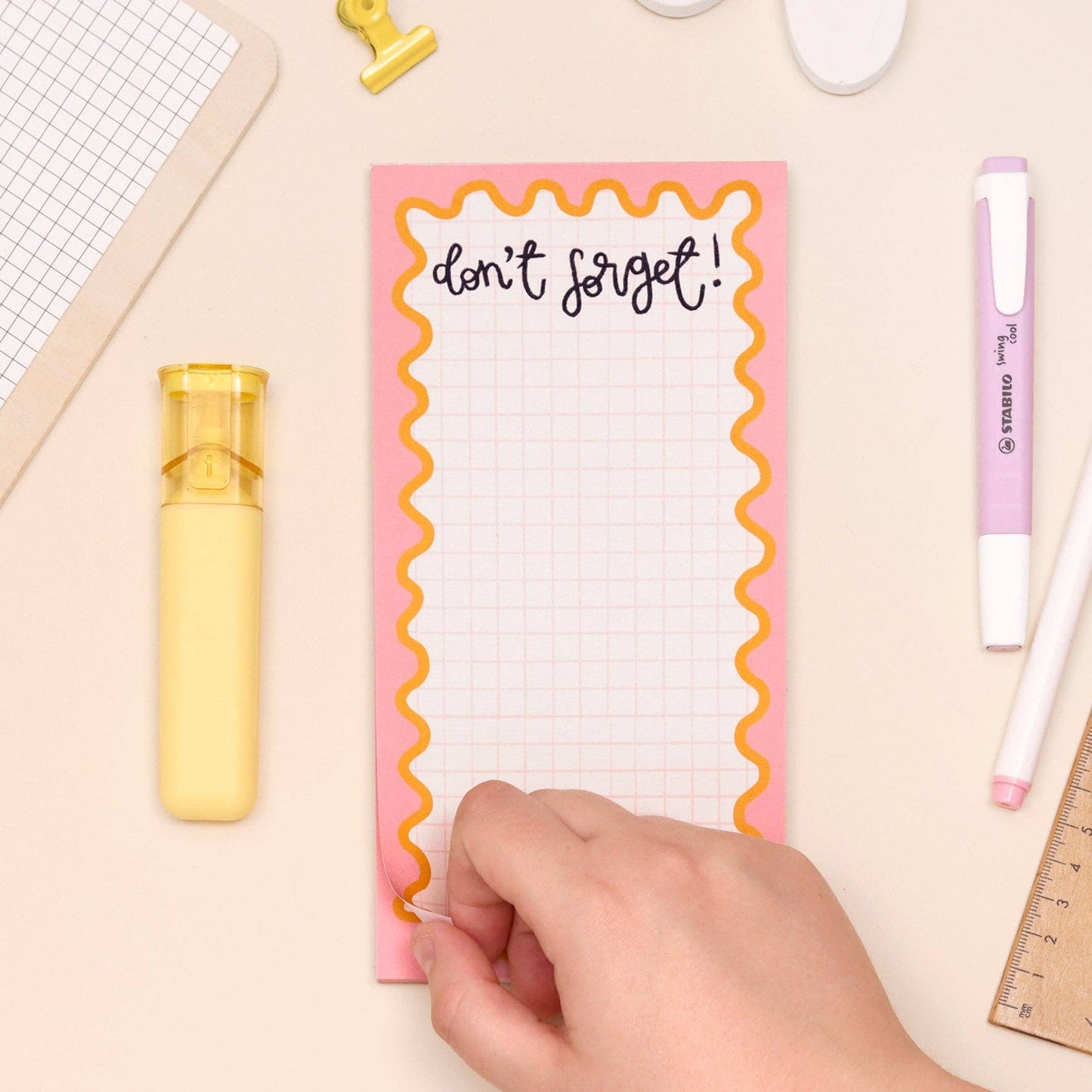 Magnetic To do list - Don't forget