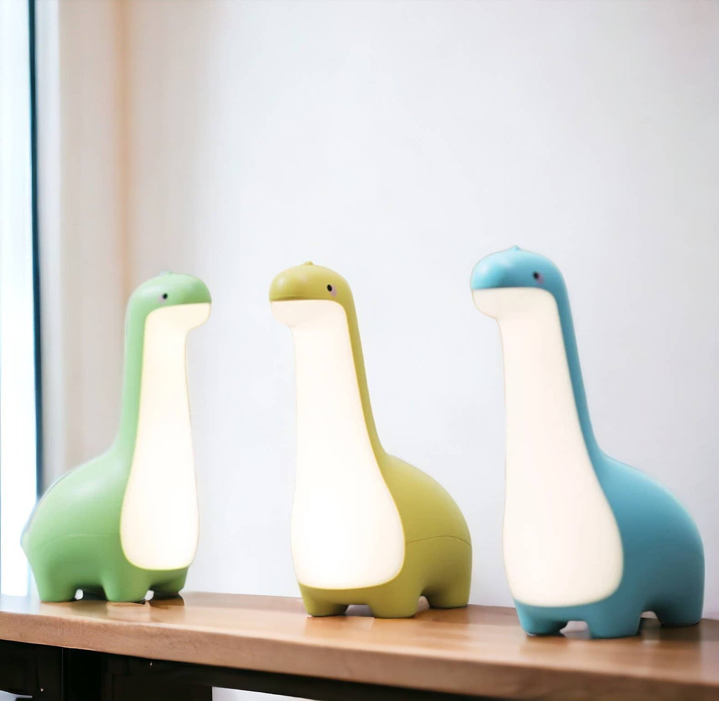 USB Charging Dinosaur Night Light | Bedside Lamp