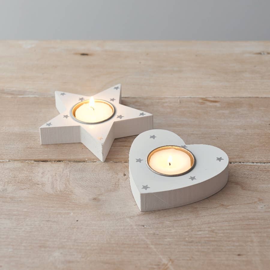 White Star T-Light Holder, 10.5cm