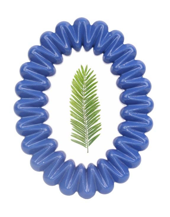Royal Blue Oval Wave 4x6" Photo Frame