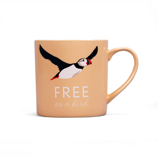 Ceramic Mug Puffin Bird