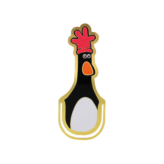 Bookmark Metal - Wallace & Gromit (Feathers)