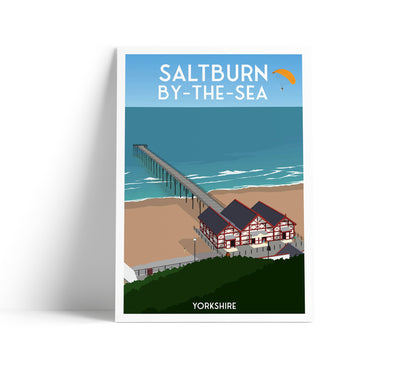 Saltburn By The Sea Print - Pier