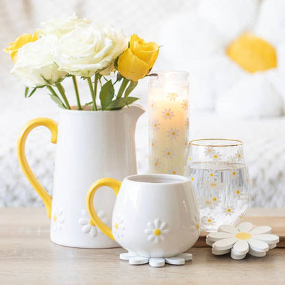 Daisy Flower Rounded Mug