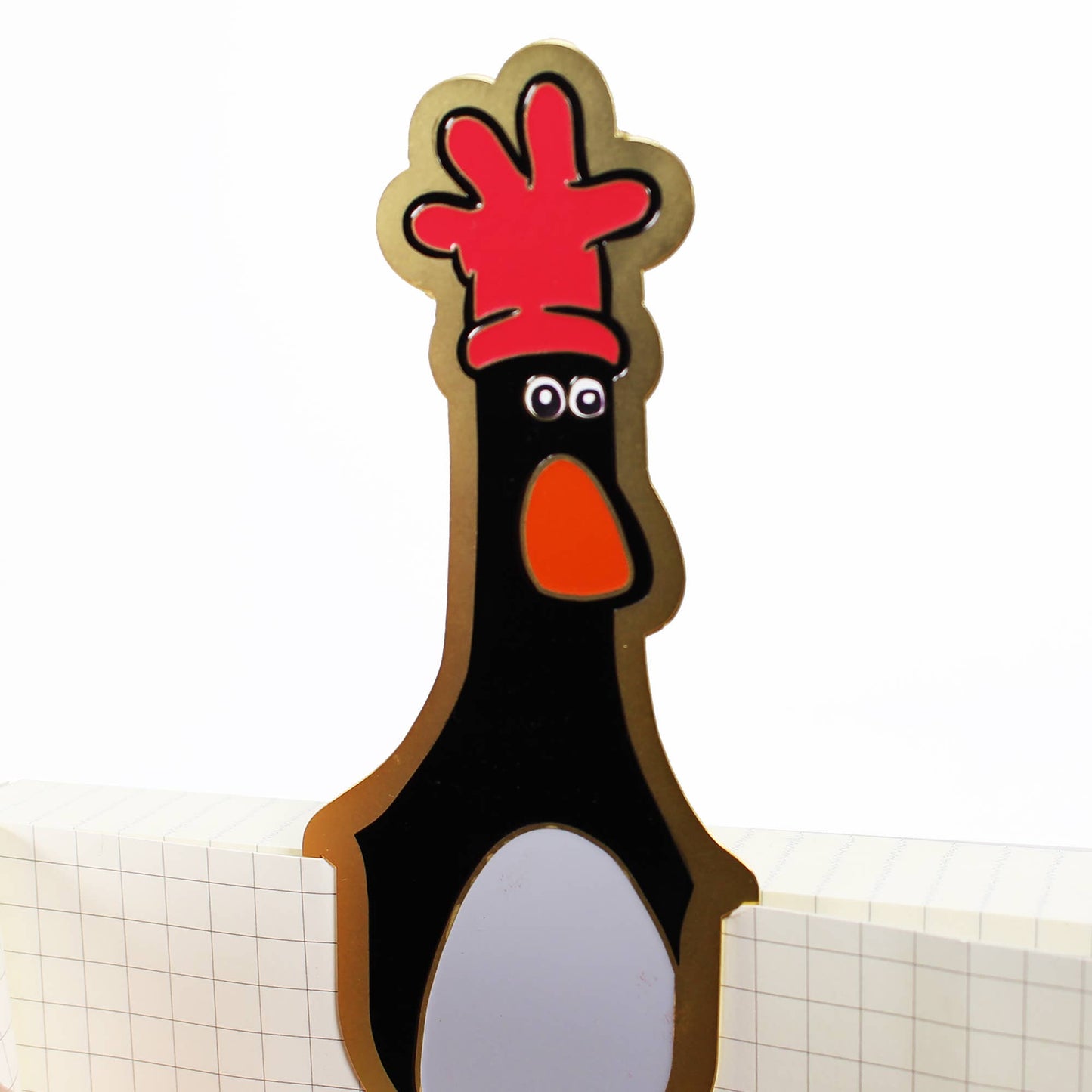 Bookmark Metal - Wallace & Gromit (Feathers)