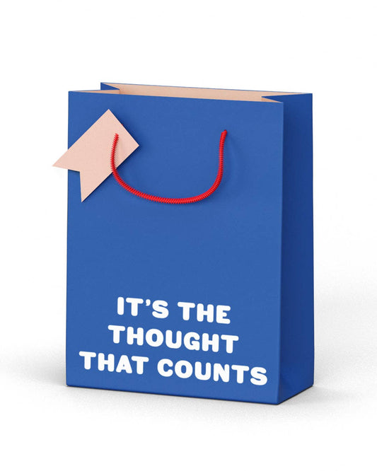 It's The Thought That Counts Small Gift Bag