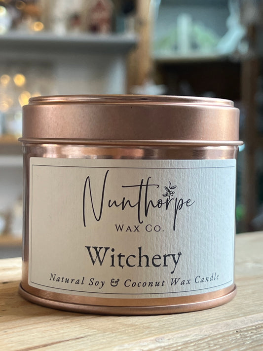 Tinned Candle- Witchery