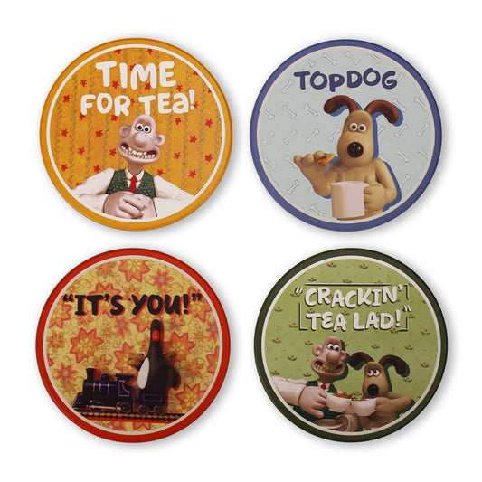 Ceramic Coasters Wallace & Gromit