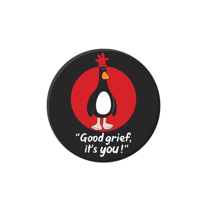 Coaster Single Ceramic - Wallace & Gromit (Feathers)