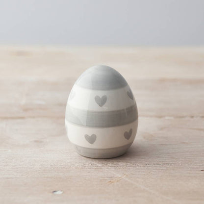 Heart Egg Ornament, 6.5cm