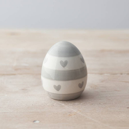 Heart Egg Ornament, 6.5cm