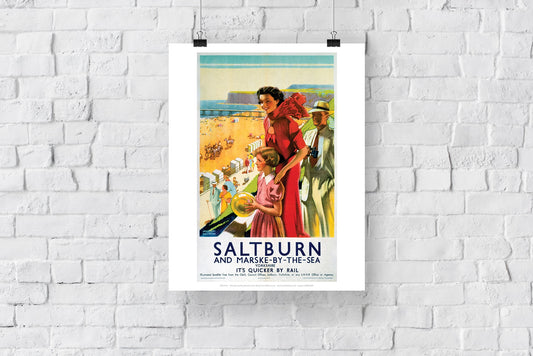 Saltburn Vintage Print