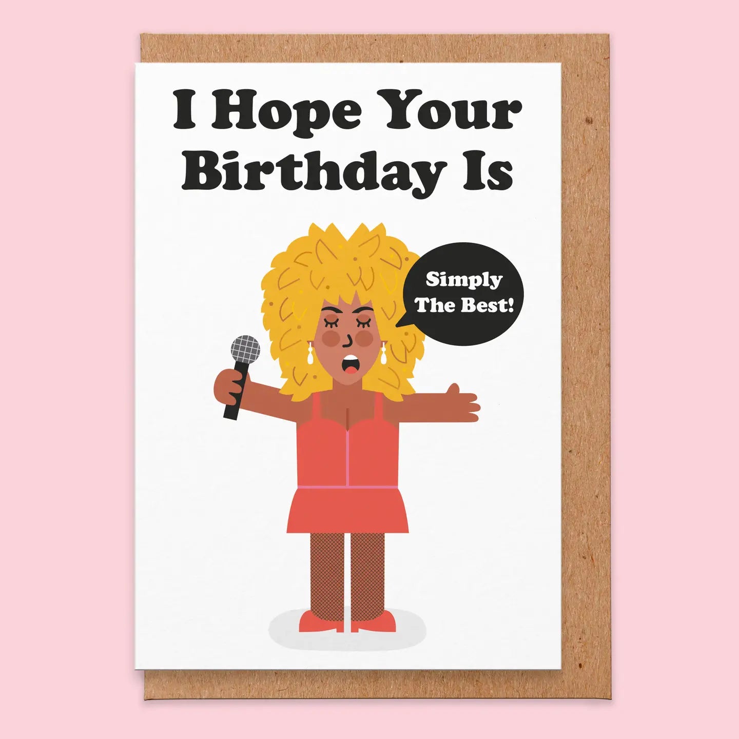 Simply The Best Birthday Card