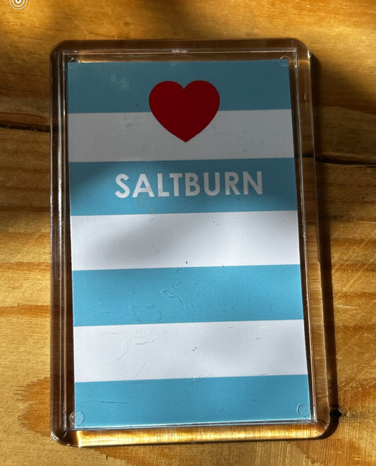 Heart Saltburn/ Marske - Fridge Magneth