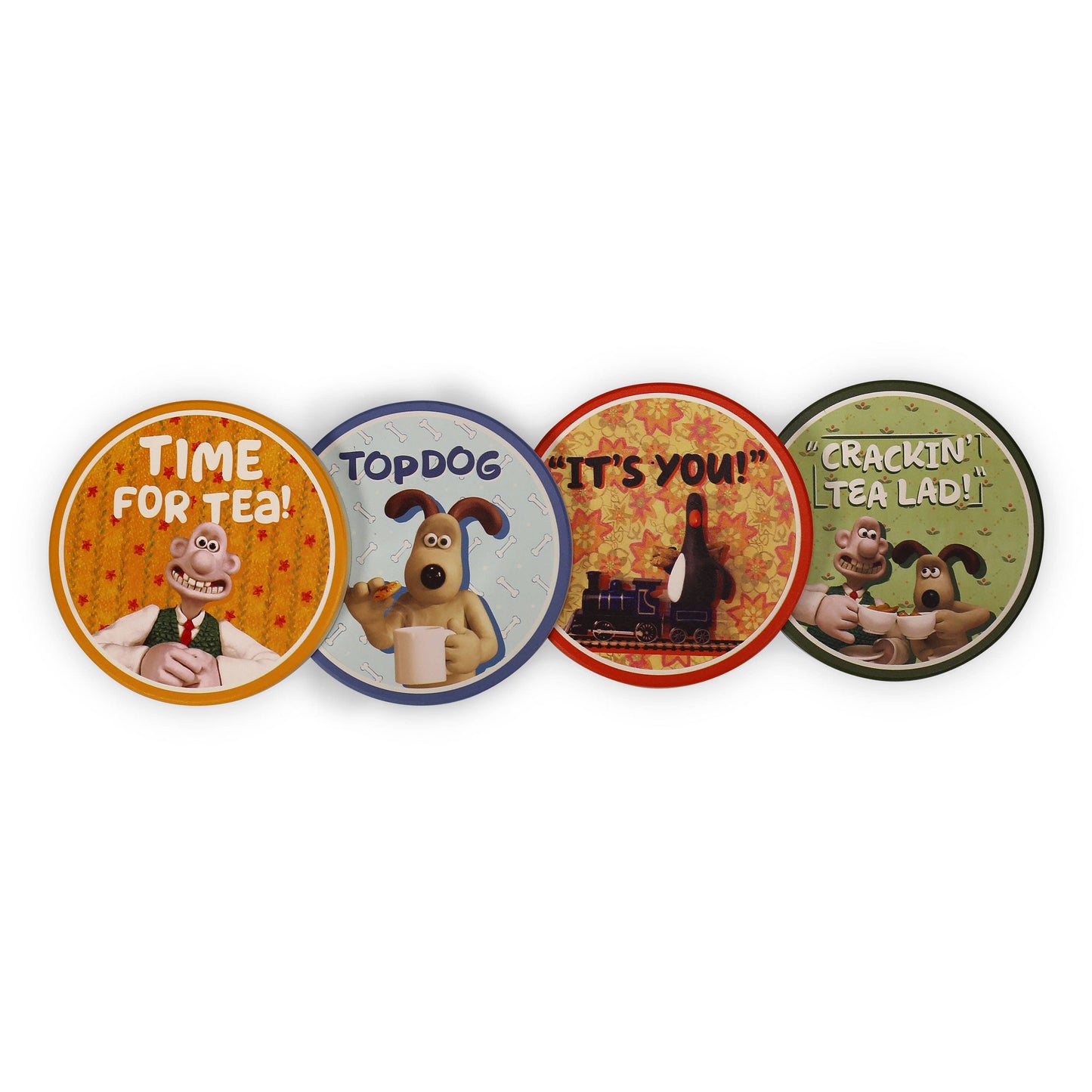 Ceramic Coasters Wallace & Gromit