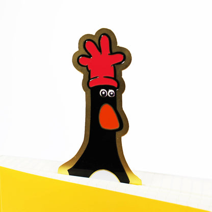 Bookmark Metal - Wallace & Gromit (Feathers)