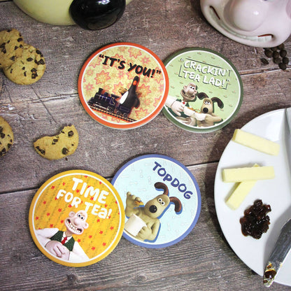 Ceramic Coasters Wallace & Gromit