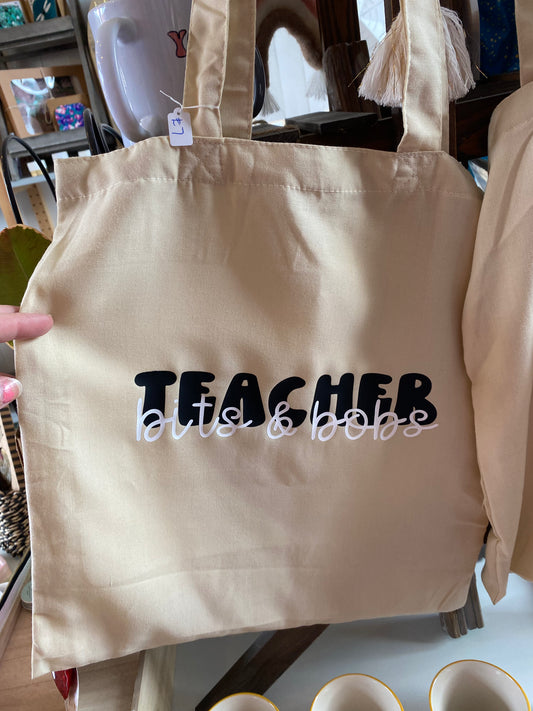 Tote Bag Teacher Bits & Bobs