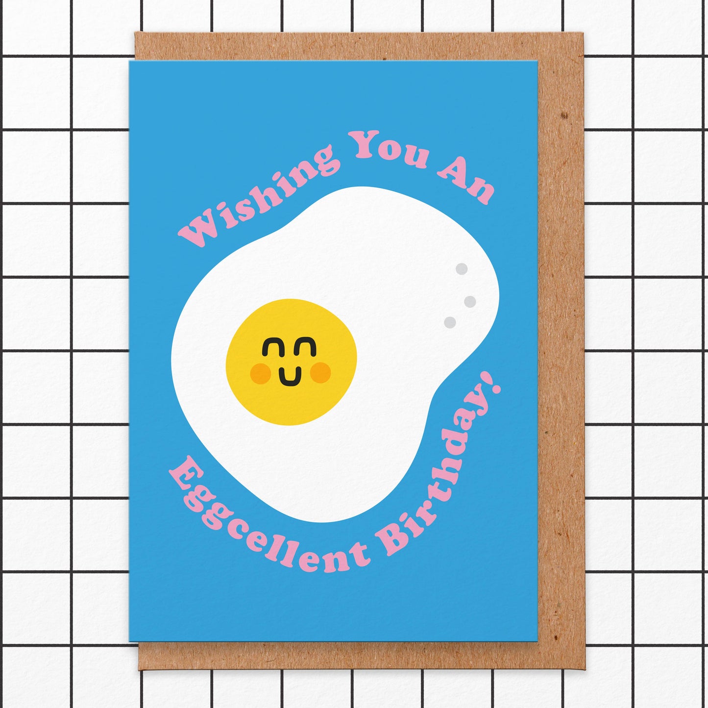 Eggcellent Birthday Card