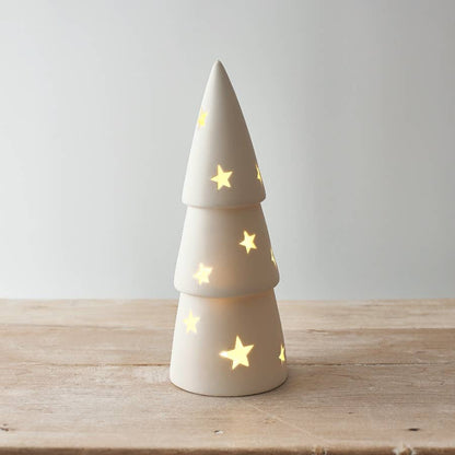 Star Ceramic Christmas Tree, 27cm