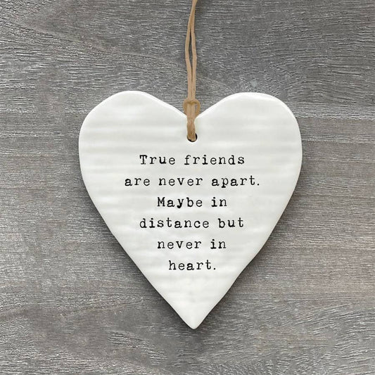 True Friends Hanging Heart