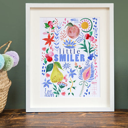 Katie Dyer- Little Smiler A4 Print