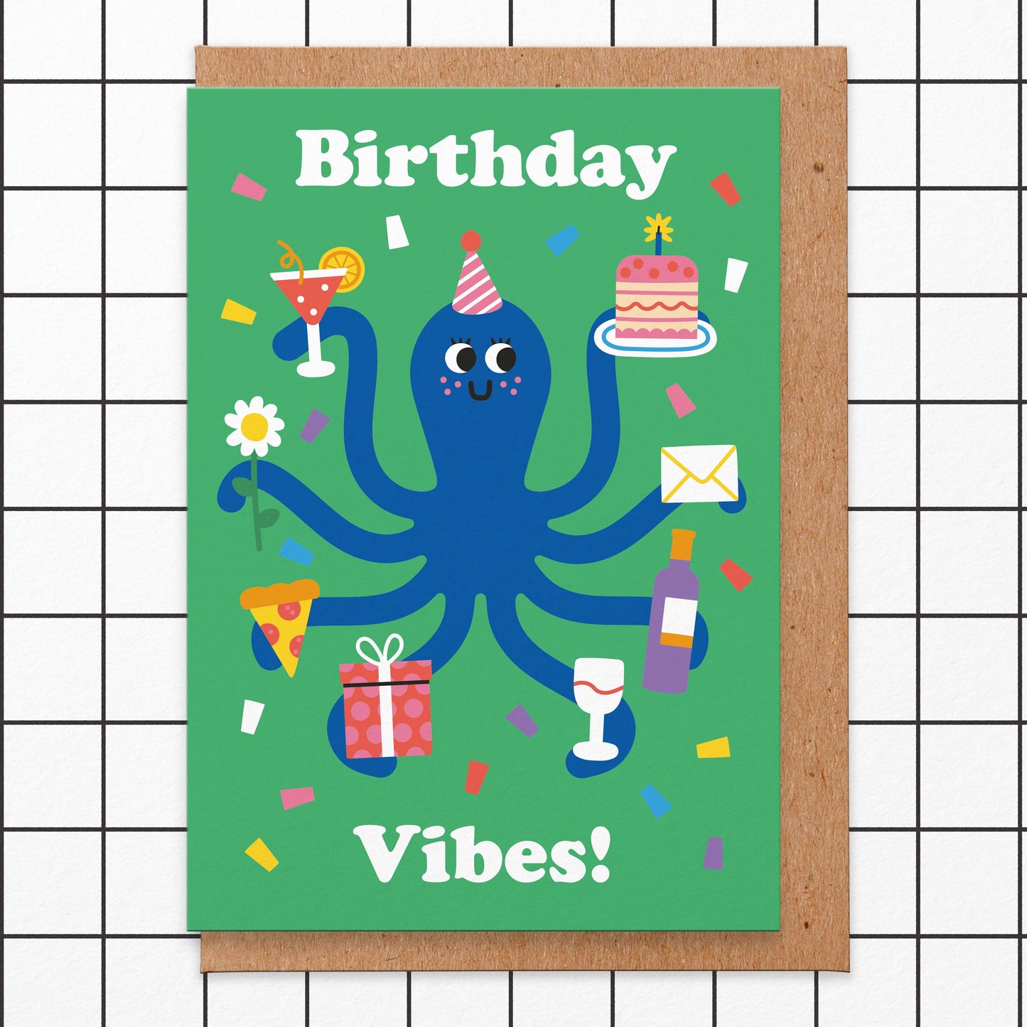 Birthday Vibes Card