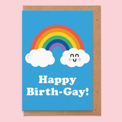 Birth-Gay Birthday Card