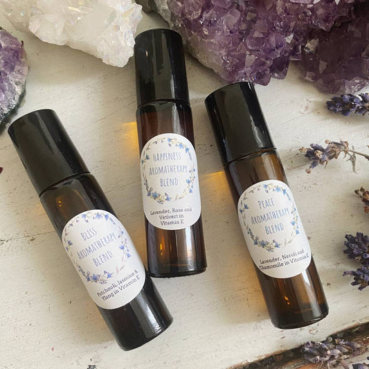 Aromatherapy Blends - Roll on Pulse Point Perfumes: Peace