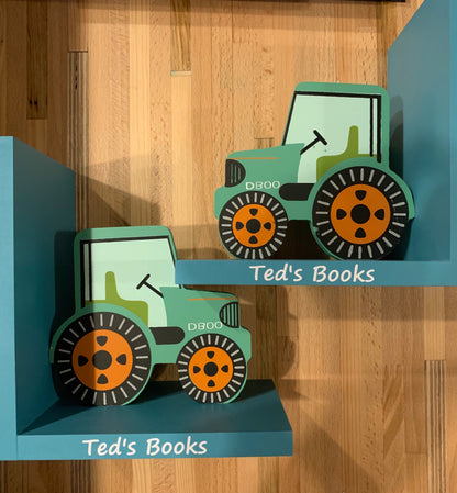 Tractor bookends