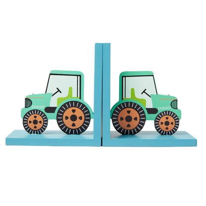 Tractor bookends