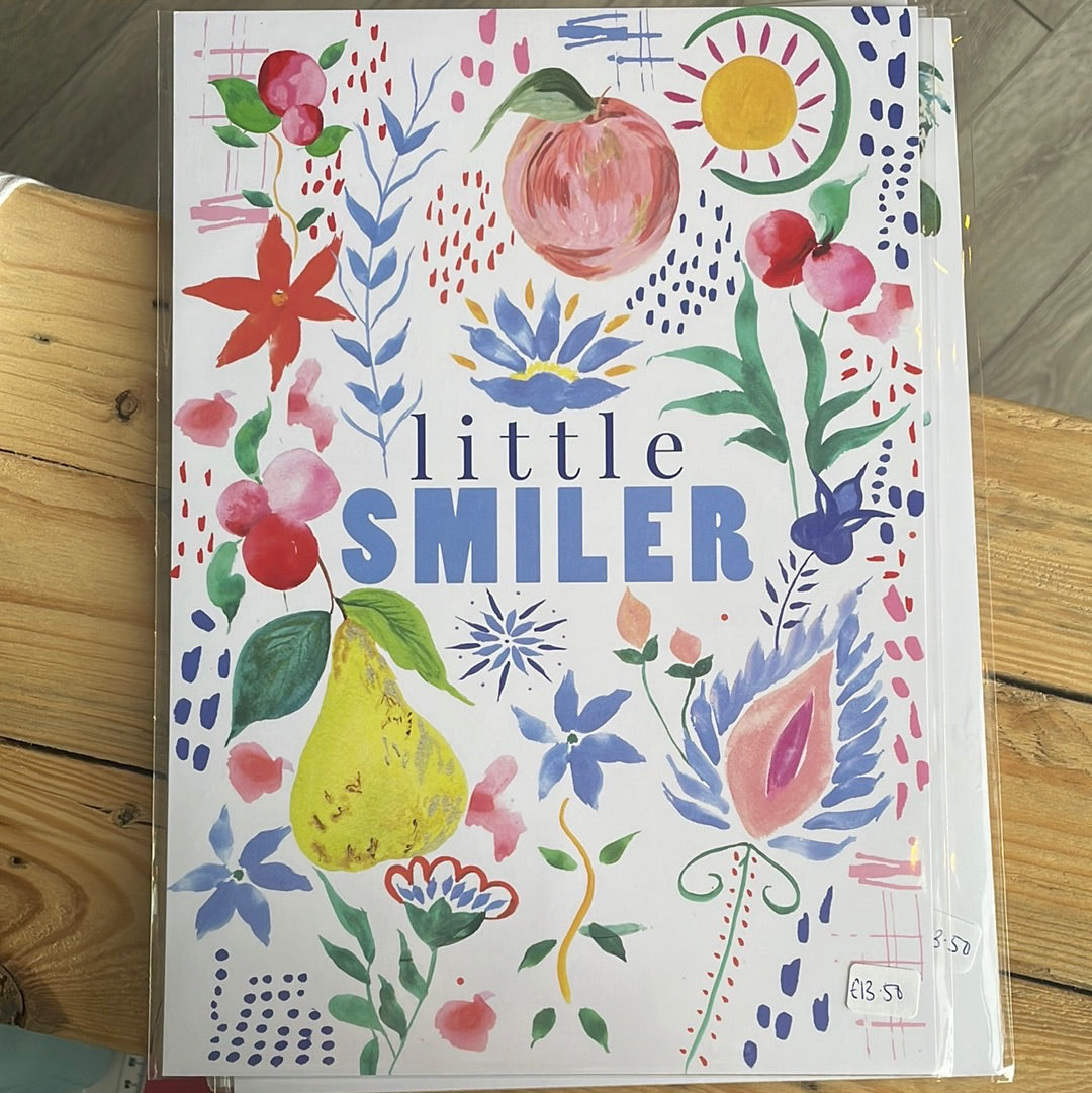 Katie Dyer- Little Smiler A4 Print