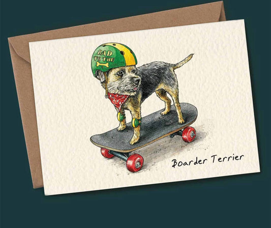 Boarder Terrier Card - Dog Card - Everyday Card